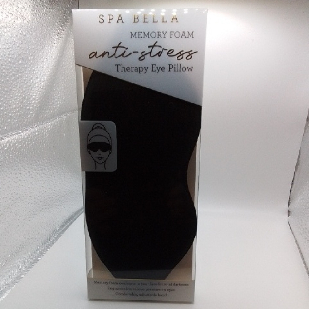 Black Therapy Eye Pillow